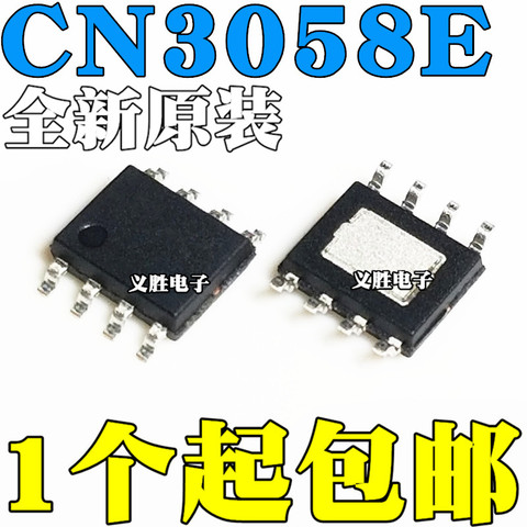 10pcs/lot Original CN3058 CN3058E 1A single-cell lithium iron phosphate battery charging chip IC patch SOP8 ► Photo 1/1