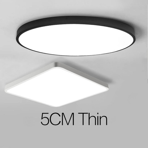 LED Ceiling Light Modern Lamp Living Room Lighting Fixture Bedroom Kitchen Surface Mount Flush Panel Remote Control ► Photo 1/6