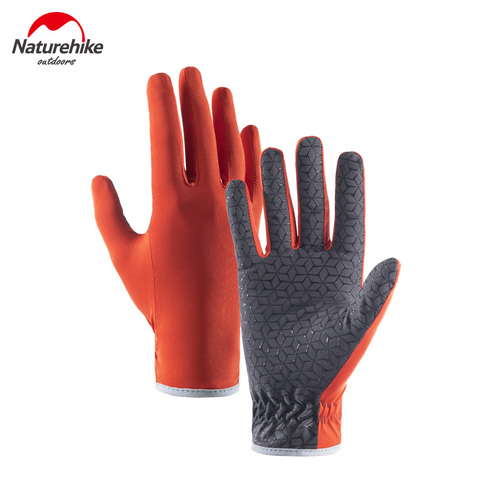 Naturehike NH20FS015 Anti Slip Compression Lightweight Gloves Liner Touch Screen for Winter Running Cycling Texting Men Women ► Photo 1/6