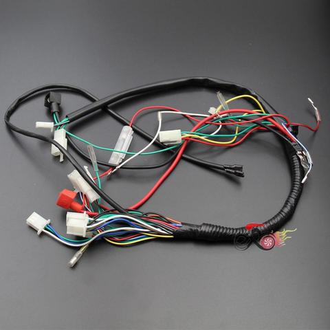 Engine Wire Wiring Harness Loom For 50cc 70cc 90cc 110cc 125cc PIT Quad Dirt Bike ATV Buggy Go Kart Dune New Max E-Moto ► Photo 1/6