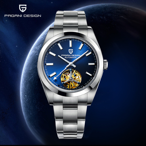 2022 New Tourbillon PAGANI DESIGN Men's Watches Mechanical Watch For Men Automatic Watch Men Top Brand Luxury Wrist Watch Mens ► Photo 1/6