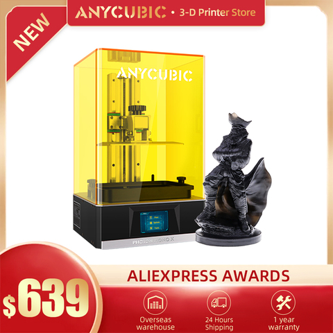 Pre Sale ANYCUBIC Photon Mono X 3d Printer 8.9 inch 4K Black White Screen UV Light Big Size Quick Print 3d drucker Imprimante 3d ► Photo 1/6