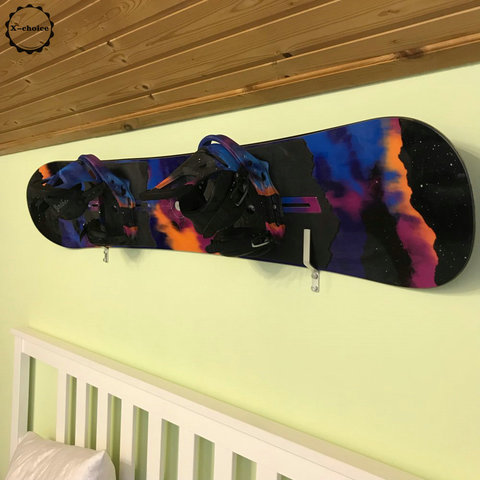 Snowboard Storage Rack Wall Mount - Hardware and Screw Cover Included- Hold 1 Board ► Photo 1/6