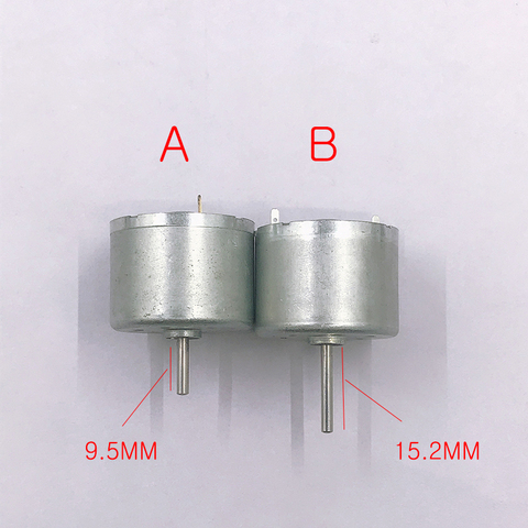 RF310 Mini DC Motor 24MM Micro mini  Wind Turbine Solar Small Motor 3V-12V Silent Motor ► Photo 1/1