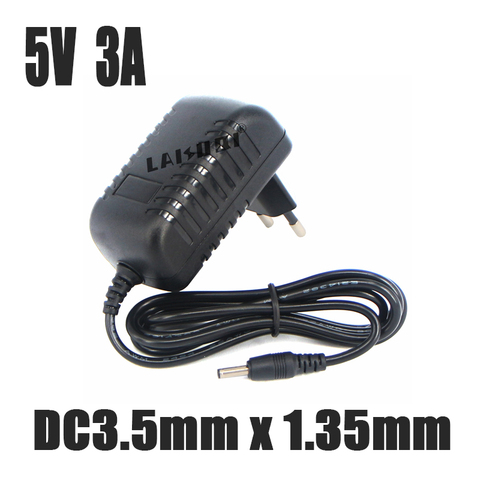 1pcs 5V 3A DC3.5 x 1.35mm AC/DC Adaptor 5V3A 3000mA power adapter Charger Supply SP 5V 2A 1A 2000mA 1000mA 500mA 5V2A 5V1A ► Photo 1/5
