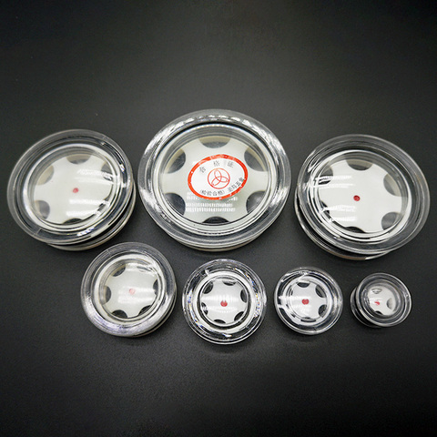 20 25 32 38 40 45 55 65mm OD Press Fit Plastic Oil Level Sight Glass Window Round Head For Air Compressor Gearbox ► Photo 1/5