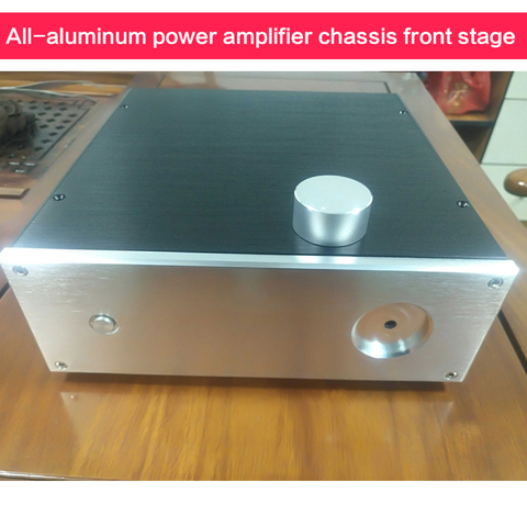 All-aluminum Power Amplifier Chassis Preamp Case Tube Amplifier Shell Audio Amplifier Box Power Supply Enclosure 260*92*262mm ► Photo 1/5
