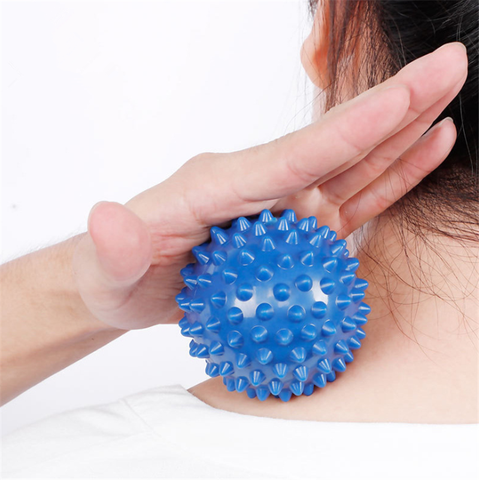 Fitness PVC Hand Massage Ball PVC Soles Hedgehog Sensory Training Grip The Ball Portable Physiotherapy Ball 7cm ► Photo 1/6