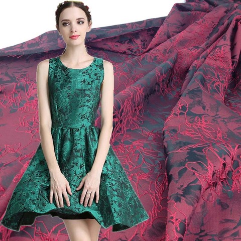 African Shiny Jacquard Brocade Lace Fabric for Dress,Diy Apparel Sewing Patchwork Material Lace Cloth,1Yard Width150cm ► Photo 1/6