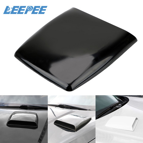Universal Car Hood Scoop Air Outlet Cover Decoration Air Flow Intake Vent Cover Auto Air Flow Vent Cover Accessories Car Styling ► Photo 1/6