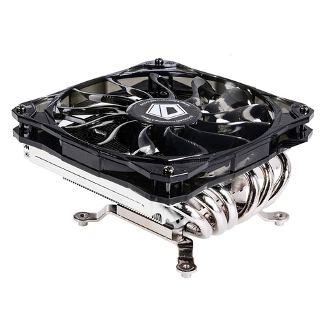 ID cooling IS60 Cooling fan 55mm height low profile CPU cooler for ITX A4 case Slim Chassis for AM4 LGA1200 1150 1151 IS-60 ► Photo 1/6