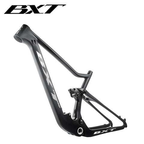 BXT 29er Carbon suspension mountain frame BSA Carbon frame XC MTB Frames travel 100mm boost frame thru Axle 142*12 and 135*9mm ► Photo 1/6