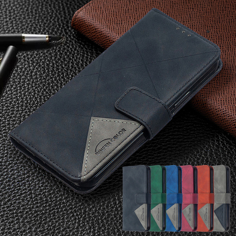 Luxury Leather Phone Case On For Samsung Galaxy A32 A12 A42 Funda A sFor SamsungA 32 12 42 5G Wallet Flip Cover Coque ► Photo 1/6