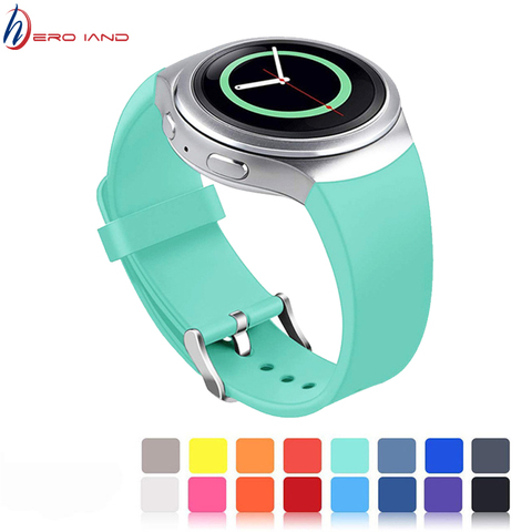 For Samsung Gear S2 Sport Strap/Samsung galaxy watch band R720 R730 Smart Watch Band Silicone wrist bracelet correa watchband ► Photo 1/6