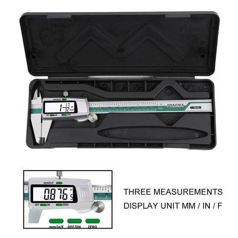 Professional Digital Caliper LCD Display mm/inch Digital 0-300mm Accuracy 0.02mm Vernier Caliper Gauge Micrometer Measuring Tool ► Photo 1/6