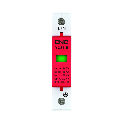 CNC AC SPD 30-60kA 385v Surge Protective Device House Surge Protector Protective Low-voltage Arrester Device YCS6 ► Photo 1/6