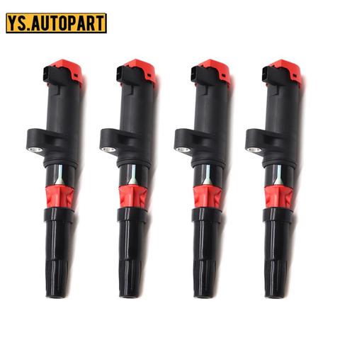 1/4pcs 243CSD16697 High Performance Ignition Coil Kit For Renault Clio Laguna Megane Scenic F4P F4R K4J K4M 8200405098 ► Photo 1/6