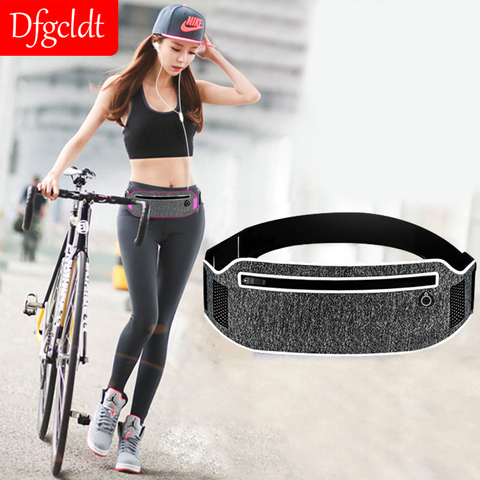 Professional Running Waist Bag Sports Belt Pouch Mobile Phone Case Men Women Hidden Pouch Gym SportsBags Running Belt Pack 6.5