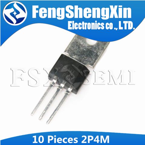 10PCS 2P4M TO-202 TO202 way SCR thyristors 2A 500V PLASTIC MOLDED THYRISTOR ► Photo 1/1