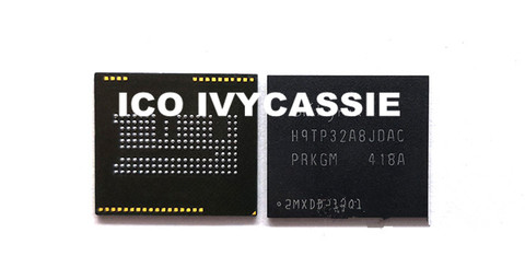2 pcs/lot H9TP32A8JDAC eMMC memory nand flash chip IC  ► Photo 1/2