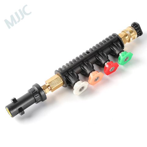 MJJC Brand with High Quality Water Spray Lance Water Wand Nozzle for Karcher K Series Pressure Washer with 5 spray tips ► Photo 1/6