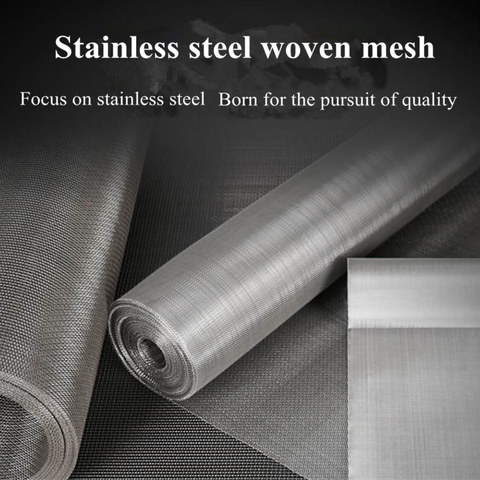 Stainless steel filter 80 100 120 200 300 400 500 mesh 180-25 micron Filtration Screening Sheet Screening filter Food Filter ► Photo 1/6