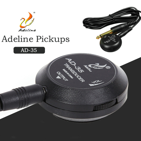 Adeline AD-35 Mini Pickup Amplifier Transducer Stick Piezo Pickup for Acoustic Guitar Ukulele Violin Cello Banjo Guitar Parts ► Photo 1/6
