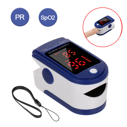 2022 New Oxygen Saturation Monitor Finger Pulse Oximeter Blood Oxygen Heart Rate Saturation Oled Oximetro Saturometro Monitor ► Photo 1/6