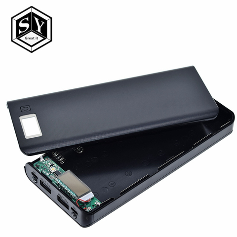 8x18650 DIY Portable Battery Power Bank Shell Case Box LCD Display Powerbank Box For DIY KIT Powerbank 18650 ► Photo 1/1