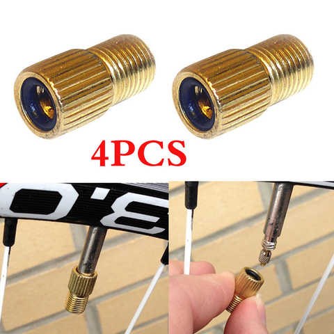 4Pcs/Set Bicycle Wheel Tire Covered Protector Road MTB French Tyre Dustproof Bike Presta Valve Cap Accessories ► Photo 1/6