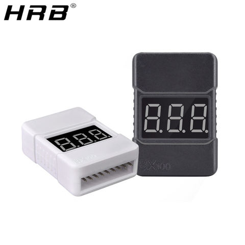 HotRC BX100 1S-8S Alarm Tester LED Low Voltage Buzzer Warning Volt Indicator Checker Lipo Battery Upgrade Test RC Airplane Parts ► Photo 1/6
