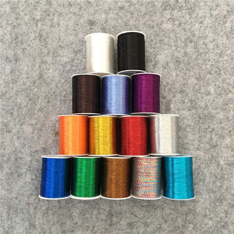 15 Colors To Choose Metal Embroidery Thread DIY Handmade Material Sewing Machine Thread Accessories 1 For Sale ► Photo 1/6