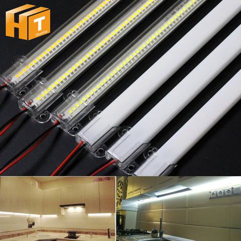 5pcs 10pcs LED Bar Light AC220V High Brightness 8W 50cm 30cm 72LEDs 2835 LED Rigid Strip Energy Saving LED Fluorescent Tubes . ► Photo 1/6