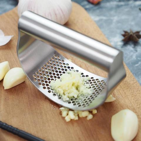 Manual Garlic Press Rocker Crusher  Press Crusher Squeezer Masher Kitchen Tools
