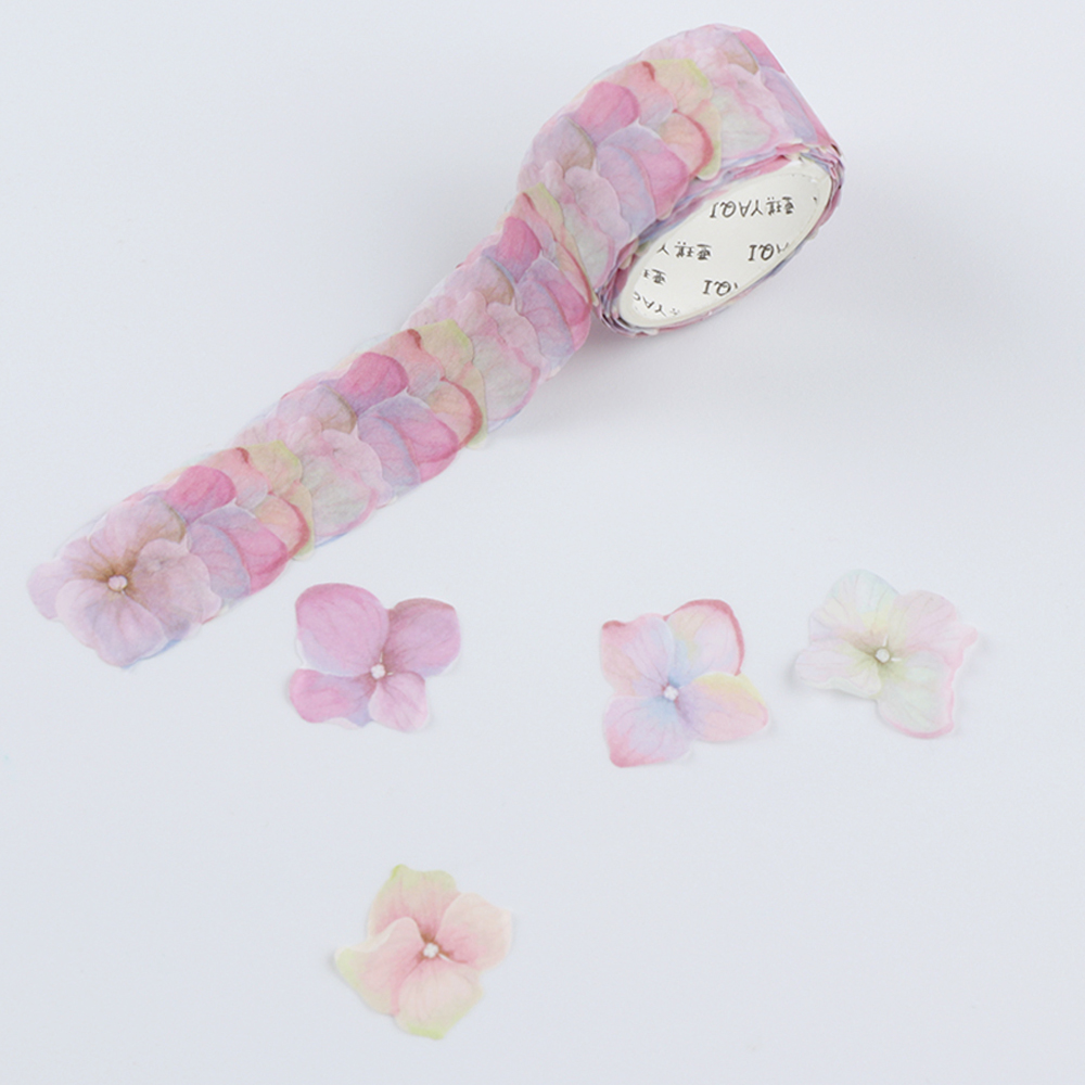 10Pcs/Set Cute Plant Leaves Washi Tape Kawaii Flower Masking Tape Whale  Decorative Tape For Sticker Scrapbooking DIY Photo Album 