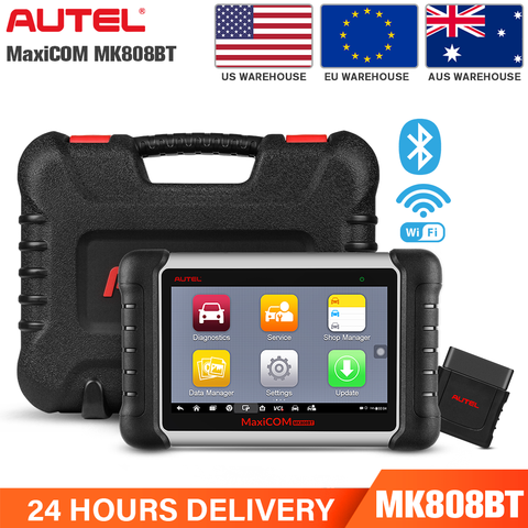 Autel MaxiCOM MK808BT PRO MK808K-BT PRO OBD2 Scanner Diagnostic Tool Key  Coding