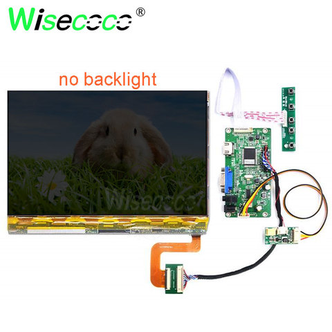 no backlight For 3D printer part diy project with HDMI LVDs board  10.1 inch LCD 2K IPS LCD 2560*1600 screen ► Photo 1/6