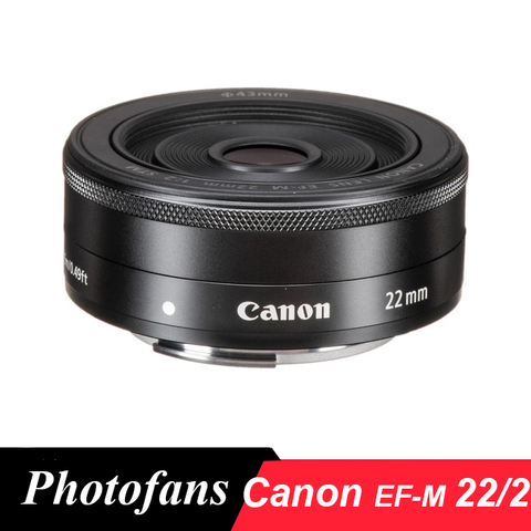 Canon EF-M 22mm f/2 STM Lens for Canon M6 M6 M50 M100 M5 ► Photo 1/2