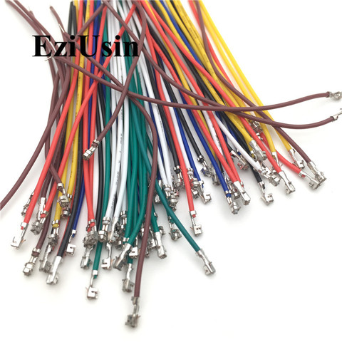 XH2.54 PH2.0 1.5 1.25MM Connector Terminal wire Electronic wire Single head with terminal 10cm  without housing ► Photo 1/3