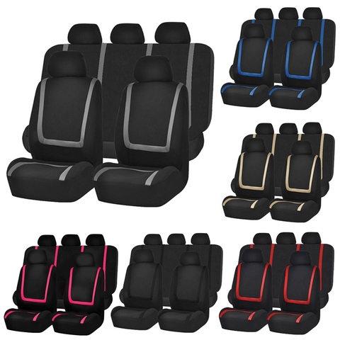 Car seat cover auto GUSA for Peugeot 106 107 205 206 207 208 301 306 307 308 309 405 406 407 408 508 607 807 2008 ► Photo 1/6
