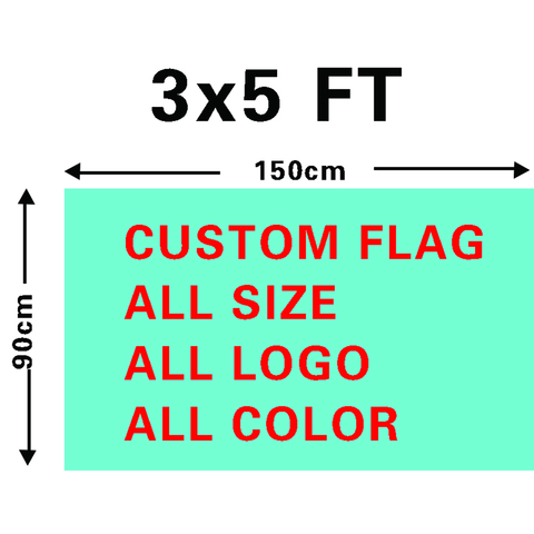 48h Fast Delivery 3X5ft Customized Logo Printing Wholesale Promotional Advertising Banner Custom Normal Country Flag ► Photo 1/1