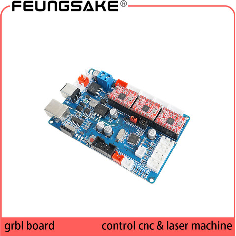 USB 3axis DIY carving machine control board,cnc GRBL arduino controller PMW Laser engraver control board Driver Board Controller ► Photo 1/6