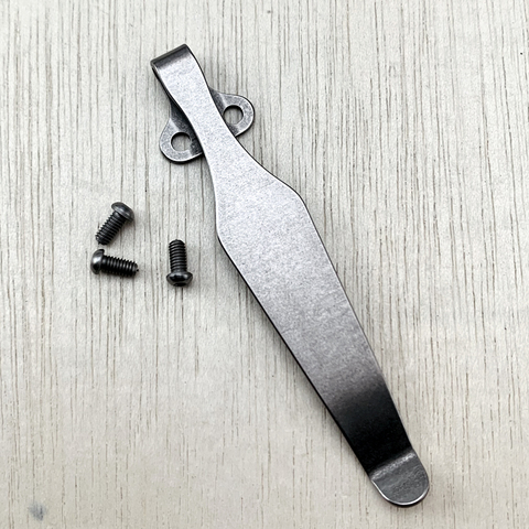 1piece Top Quality Blank Design TC4 Titanium Pocket Knife Clip Kydex Back Clips Waist Clips for Folding Knife ► Photo 1/4