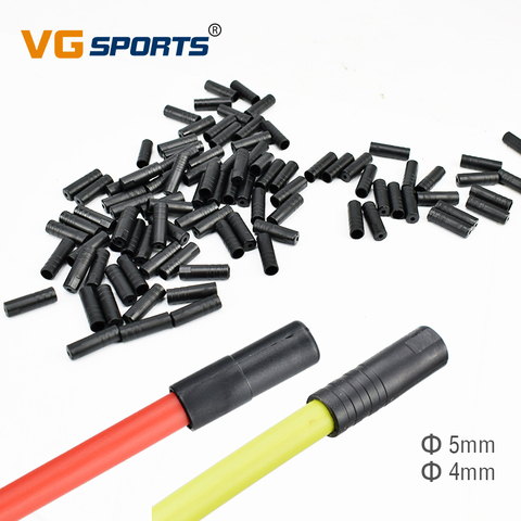 20/50/100pc Mountain Road Bike Bicycle Brake Gears Outer Cable End Caps Tips Crimps Shift Derailleur Cable Wire Tip Cap Housing ► Photo 1/6