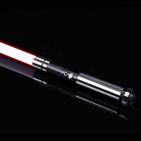 CIELTAN RGB Duel Lightsaber 1 inch Laser Sword Saber With 12 Kinds Light Colors 6 sets Soundfonts Force FX Metal Handle TS015 ► Photo 1/6