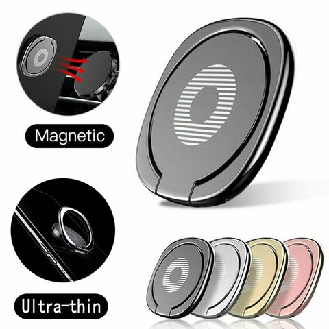 Finger Ring Holder Magnetic Phone Holder For pocophone F1 Doogee X90 S68 S60 n20 OUKITEL K13 c70 U25 Blackview A80 BV9900 Mount ► Photo 1/6