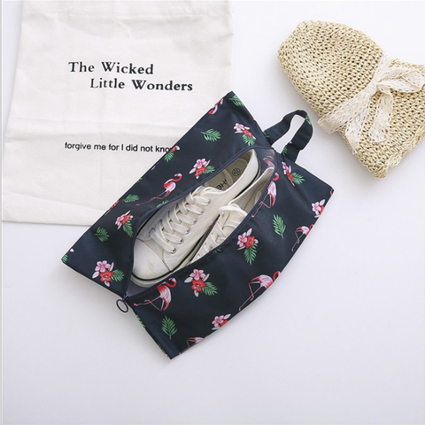 New travel shoe storage bag foldable waterproof shoe bag large capacity portable shoe bag ► Photo 1/6