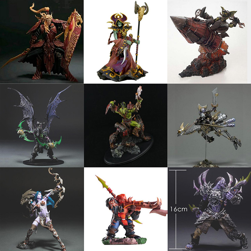 NECA Heroes of The Storm Collectible Model Toy, Arthas Raynor, Sylvanas,  Tyrael, NOVA, Illidain, PVC