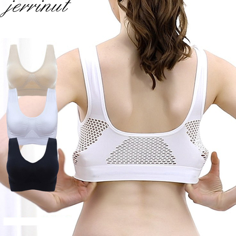 Jerrinut Bras For Women Plus Size Seamless Bra Cotton Breathable Underwear Wireless With Pads Push Up Bra Plus Size 5XL 6XL ► Photo 1/6
