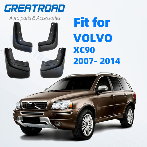 For VOLVO XC90 2007- 2014 Mudflaps 2008 2009 2010 2011 2012 2013 Front Rear Car Mud Flaps Splash Guards Mud Flap Mudguard Fender ► Photo 1/6